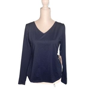 ZYIA Active Navy V Back Vibe T